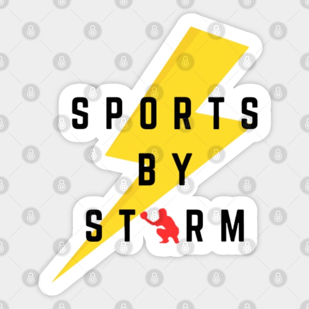 Sports by Storm Catcher Sticker by Sports By Storm